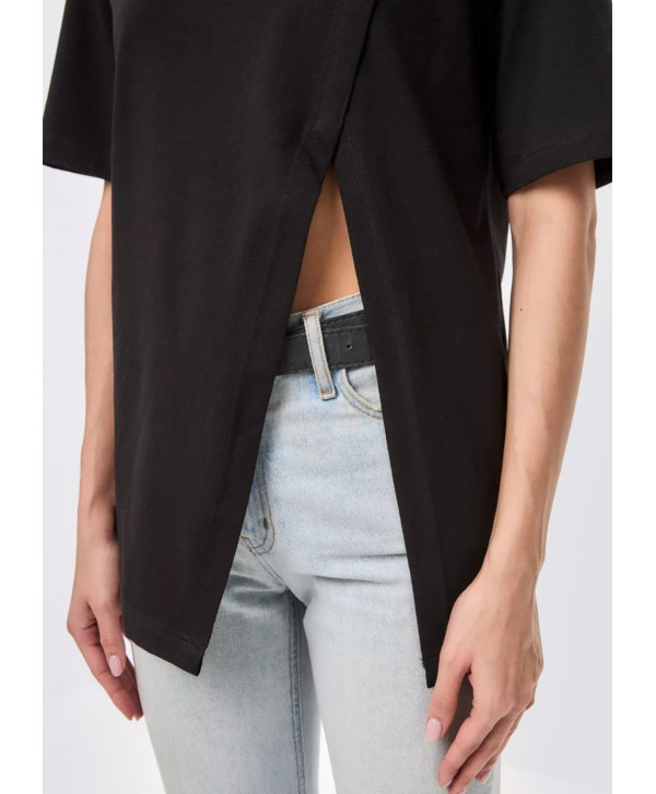 Футболка бавовняна асиметрична