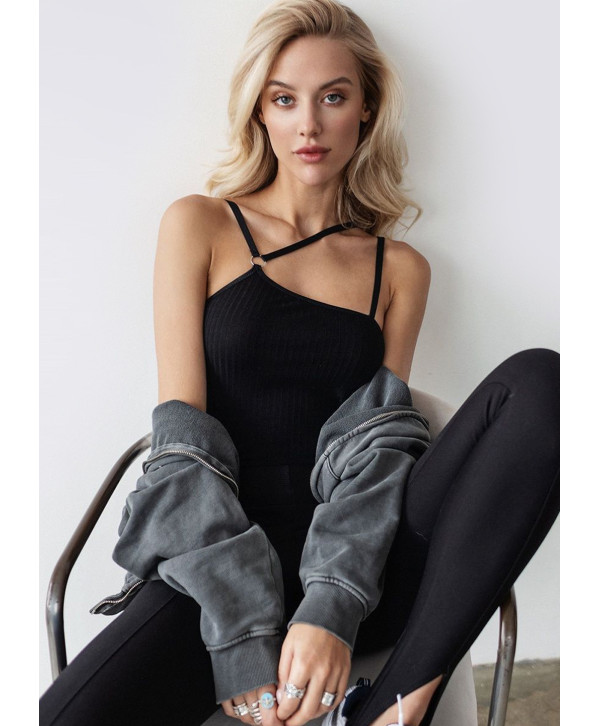 Асиметричний боді в рубчик "Злата" Асиметричний боді в рубчик "Злата"