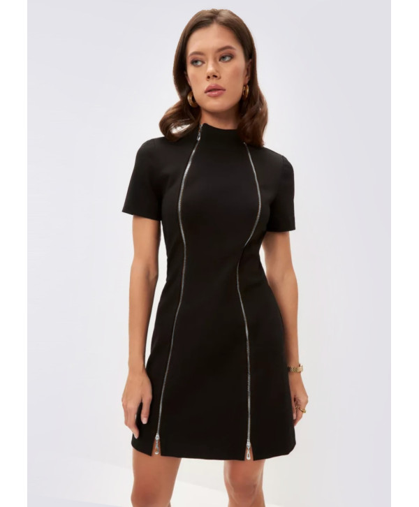 Сукня з блискавками, міні