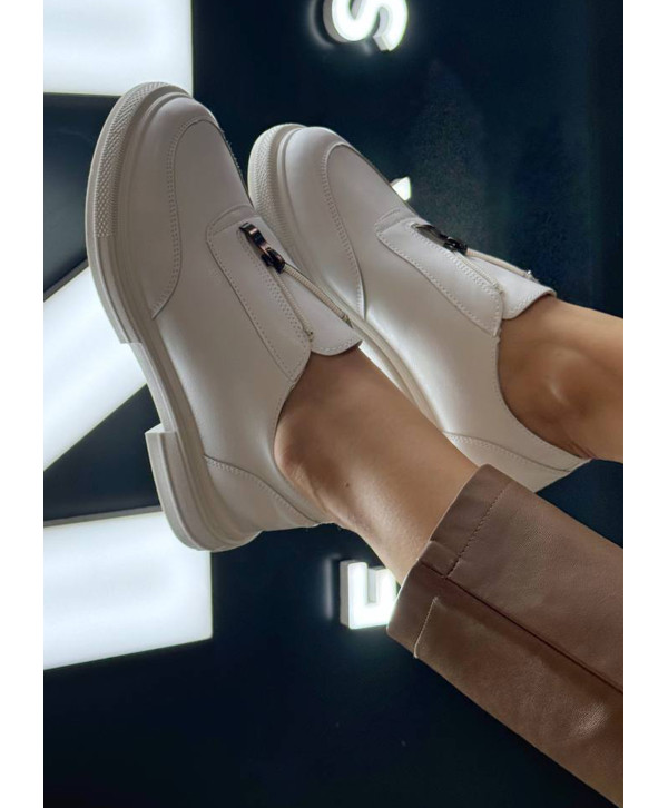 Туфлі на блискавці, білі Туфлі на блискавці, білі