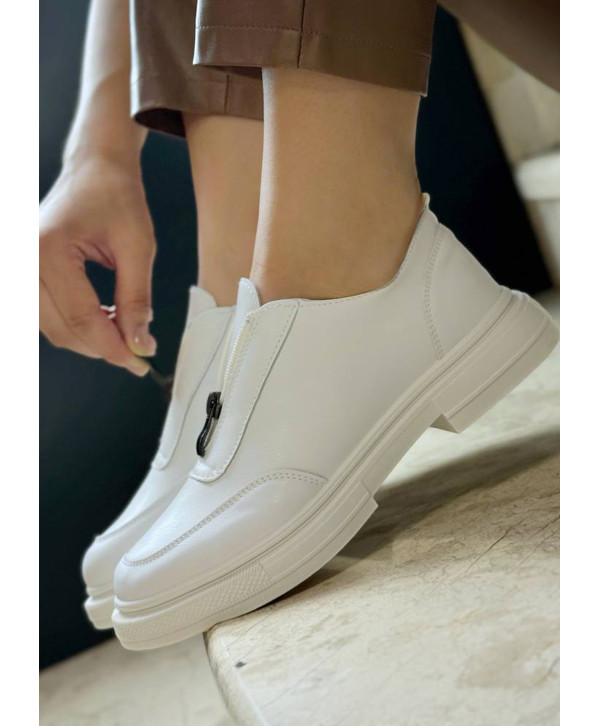 Туфлі на блискавці, білі Туфлі на блискавці, білі