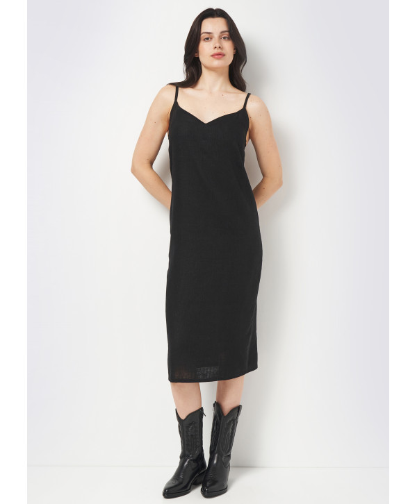 Сукня лляна, чорна Сукня лляна, чорна