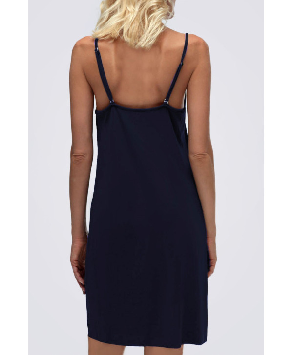 Сукня комбінація міні, синя