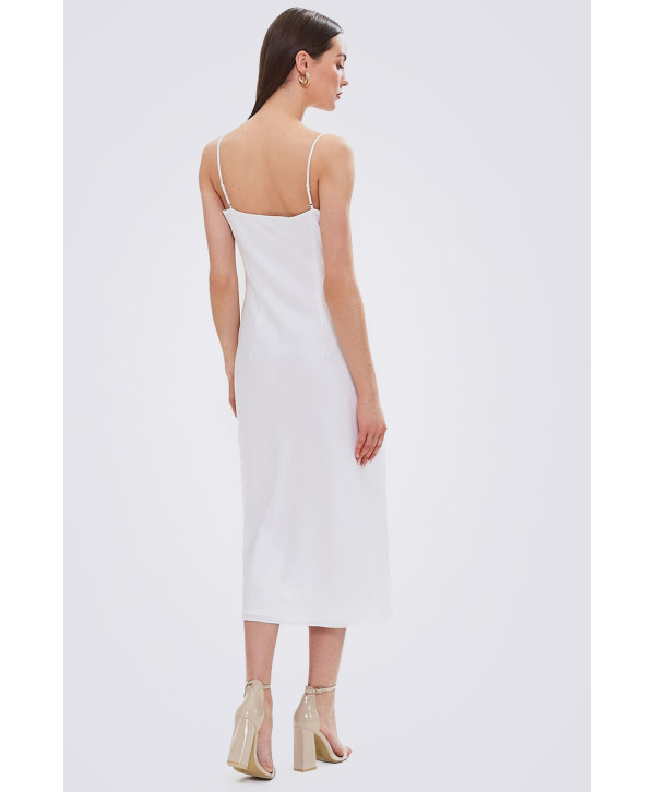 Сукня комбінація міді, біла Сукня комбінація міді, біла