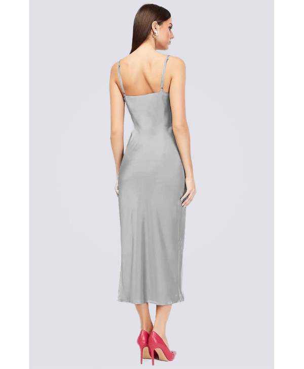 Сукня комбінація міді, сіра Сукня комбінація міді, сіра