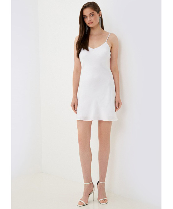 Сукня комбінація міні, біла