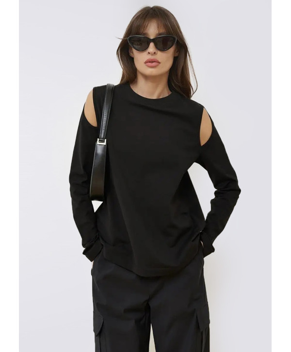 Лонгслів з вирізами Лонгслів з вирізами