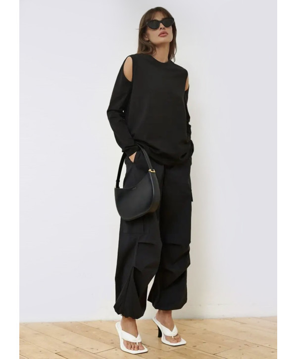 Лонгслів з вирізами Лонгслів з вирізами