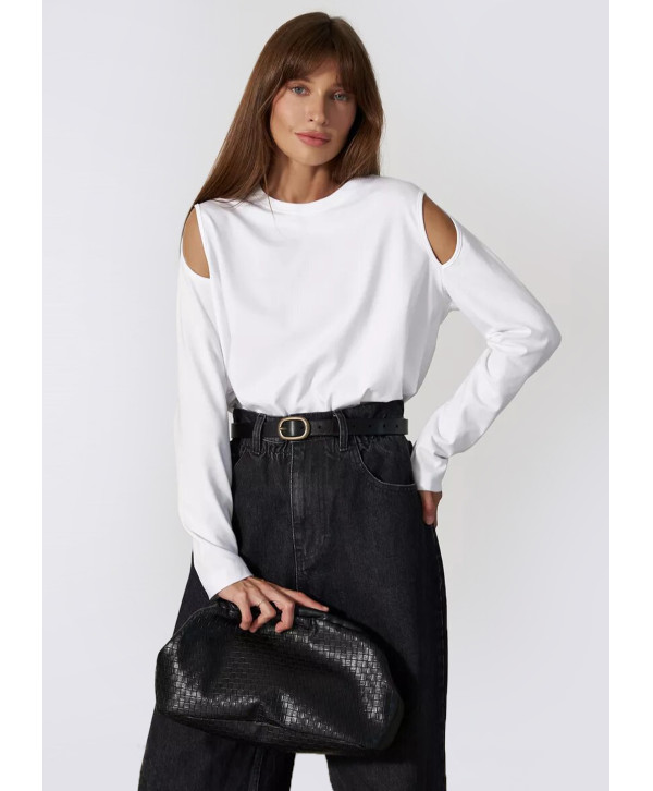 Лонгслів з вирізами Лонгслів з вирізами