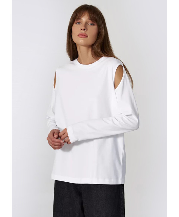 Лонгслів з вирізами Лонгслів з вирізами