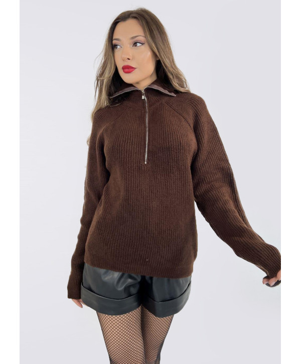 Светр в`язаний на блискавці Светр в`язаний на блискавці