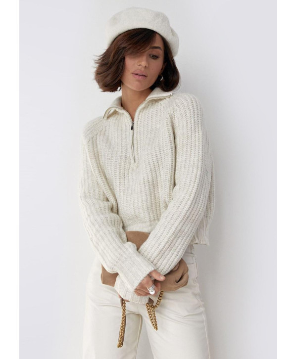 Светр теплий вкорочений з вовною Светр теплий вкорочений з вовною