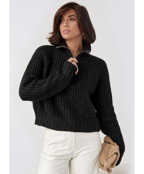 Светр теплий вкорочений з вовною Светр теплий вкорочений з вовною