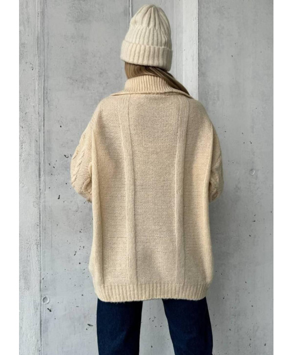 Светр теплий подовжений з вовною Светр теплий подовжений з вовною