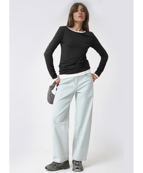 Лонгслів класичний бавовняний, комплект із 2х Лонгслів класичний бавовняний, комплект із 2х