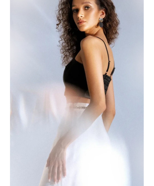 Топ бюст`є з еко-шкіри Топ бюст`є з еко-шкіри