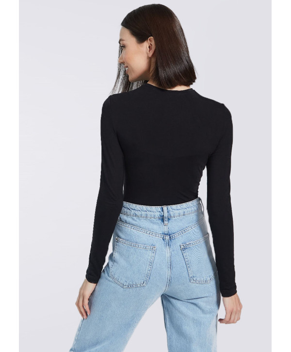 Кроп топ, чорний Кроп топ, чорний