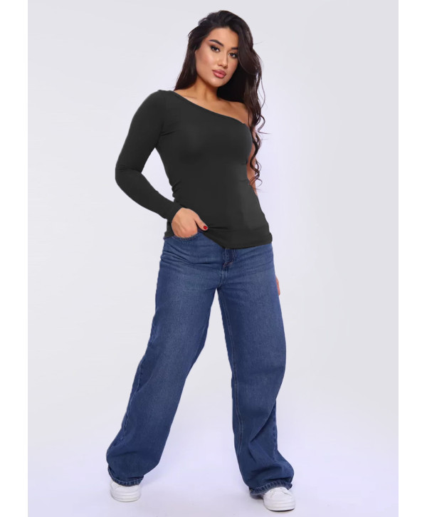 Лонгслів з одним рукавом Лонгслів з одним рукавом