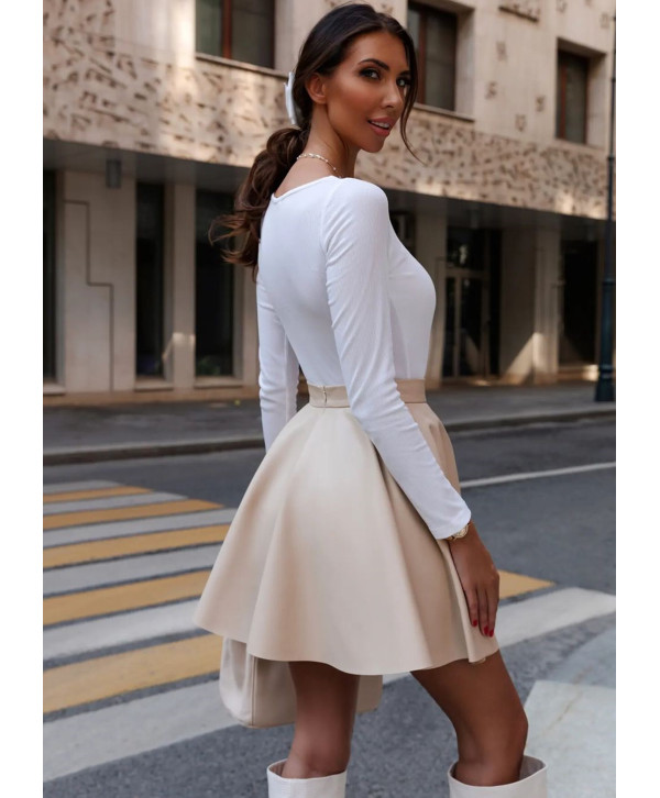 Спідниця "сонце" міні, еко-шкіра Спідниця "сонце" міні, еко-шкіра